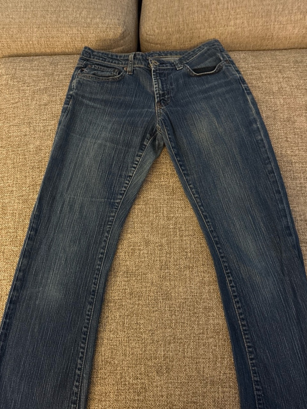 Polo by Ralph Lauren Women's Straight Leg Jeans - Dark Blue Wash